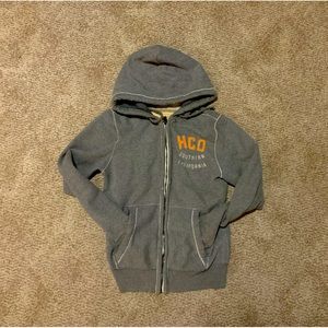 Holister zip up hoodie